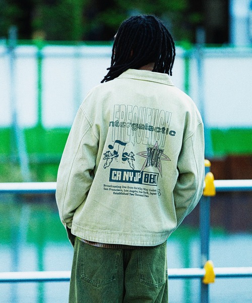 HUF（ハフ）の「INTERGALACTIC FREQUENCY ZIP SHACKET / HUF ハフ 長袖