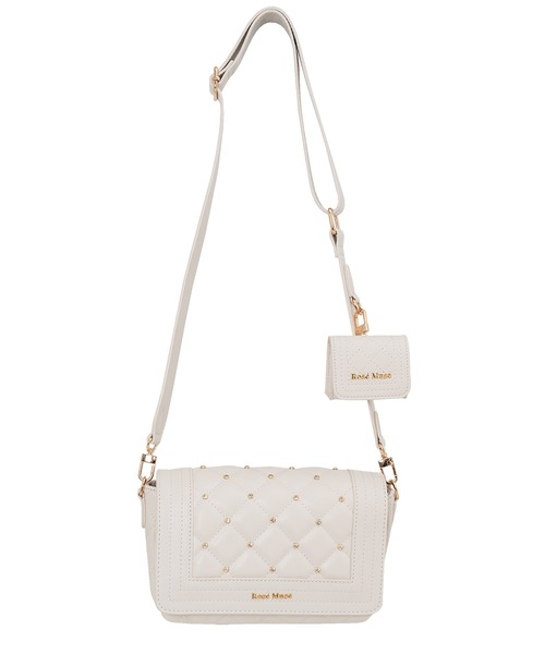 セール】Quilting cross shoulder bag（ショルダーバッグ）｜Rose Muse