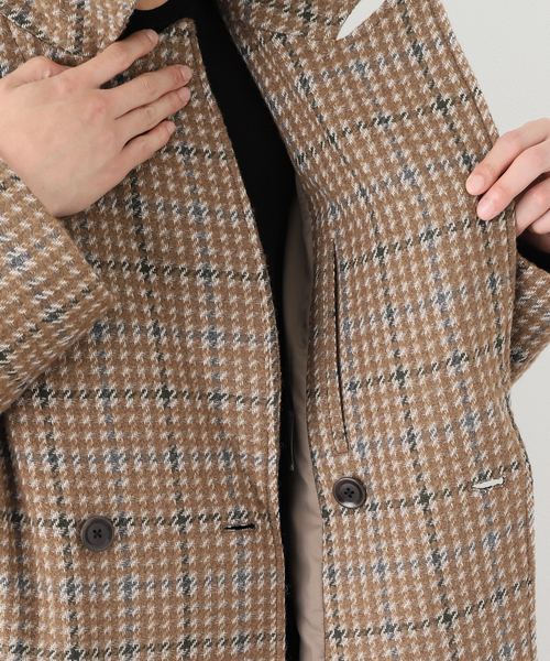 EDIFICE（エディフィス）の「ループツイード クラブチェック ダブル