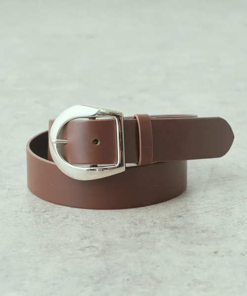 Lui's（ルイス）の「オリジナルバックルレザーベルト（ベルト）」 - WEAR