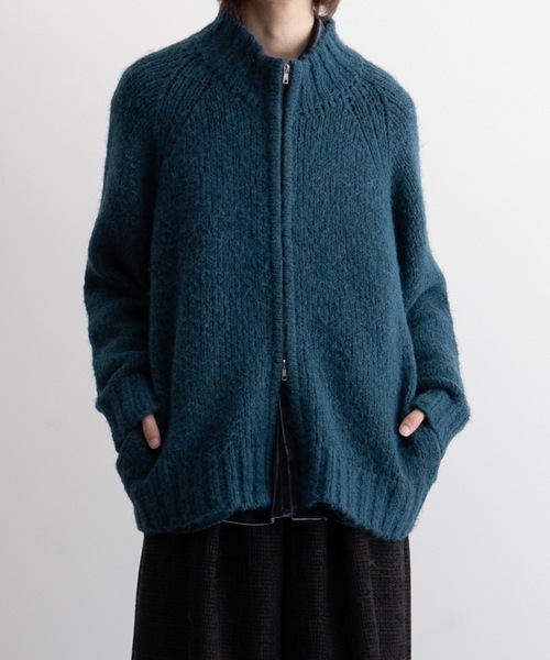 CASPER JOHN（キャスパージョン）の「Wool mix drivers knit/ウール