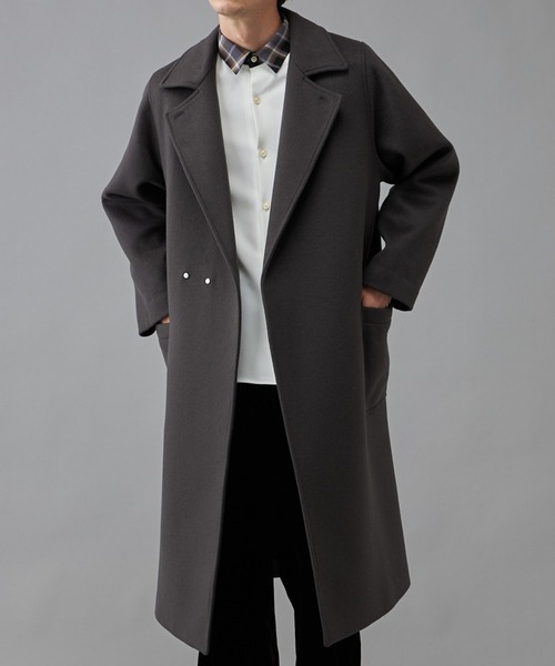 Lui's（ルイス）の「ハイクオリティ メルトンオーバーコート