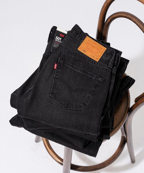Levi's(リーバイス) 30th 別注 BIG E 501(R) BLACK L30（デニムパンツ
