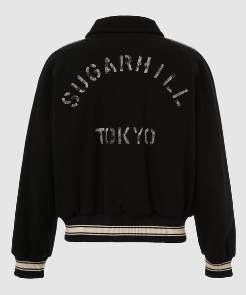 SUGARHILL（シュガーヒル）の「MELTON STADIUM JACKET（スタジャン