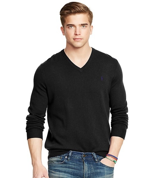 POLO RALPH LAUREN（ポロ ラルフ ローレン）の「メリノ ウール Vネック