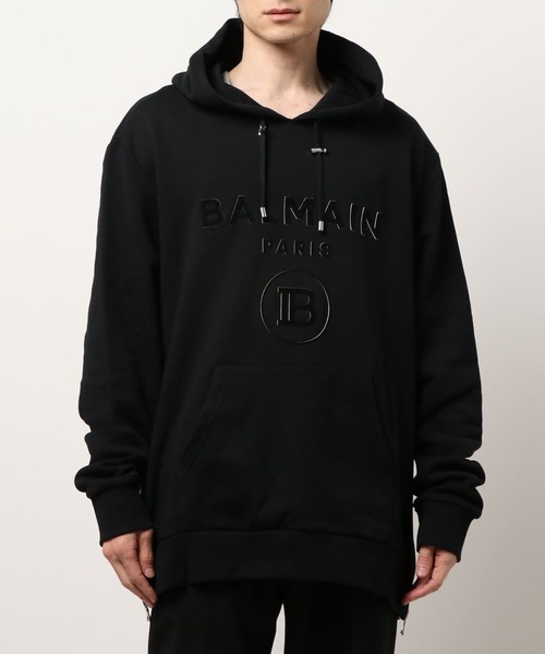 BALMAIN（バルマン）の「BALMAIN (バルマン) サイドジップロゴフーディ