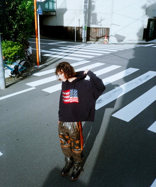 DAIRIKU（ダイリク）の「America Knit Hoodie（ニット/セーター）」 - WEAR