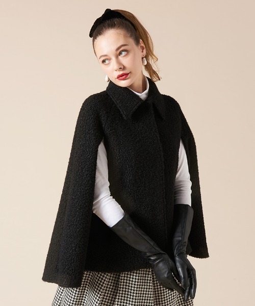 JENNE（ジェンヌ）の「JENNEプードルケープコート（その他アウター