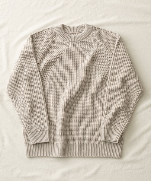 BATONER（バトナー）の「【BATONER】シグネチャークルーネックメリノ