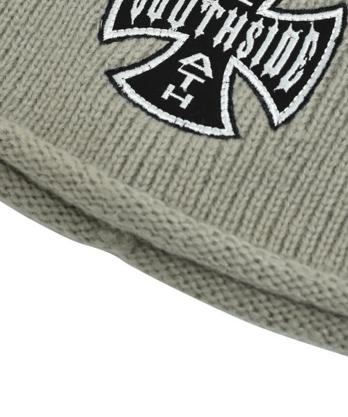 BREATH】SOUTHSIDE CROSS DAMAGE BEANIE / ダスト [BR25AW-AC8006