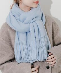 あいうえお Séfr 水色 マフラー あいうえお Séfr 水色 マフラー