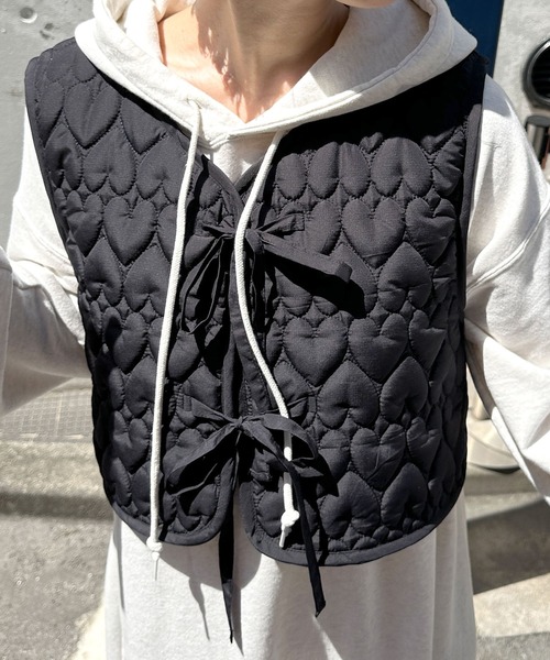 Callaway キルティングベスト クリーム色 Callaway キルティングベスト