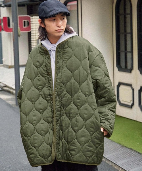 M-65中綿キルティングライナー/キルティングジャケット/キルティング