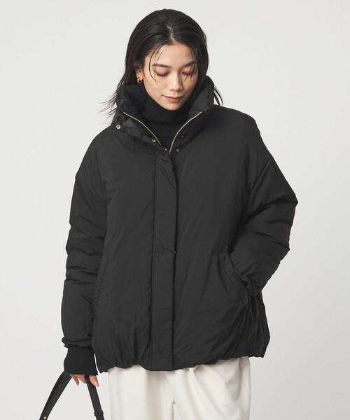 セール】エアーパフィ スタンドカラー ブルゾン（ブルゾン）｜green