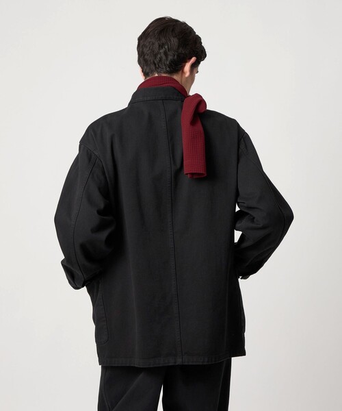 セール】＜Steven Alan＞ ツイル ガーメントダイ ワーク ジャケット