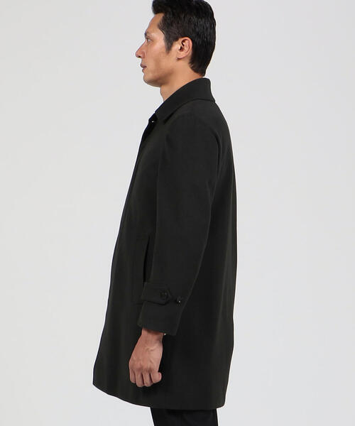 セール】ウール ステンカラーコート Loro Piana Green Storm System