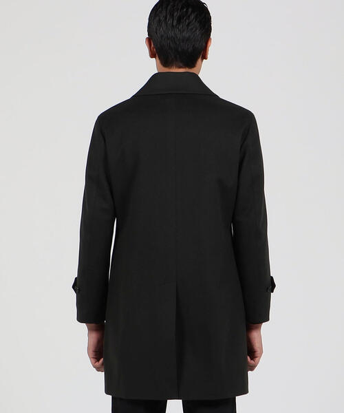 セール】ウール ステンカラーコート Loro Piana Green Storm System