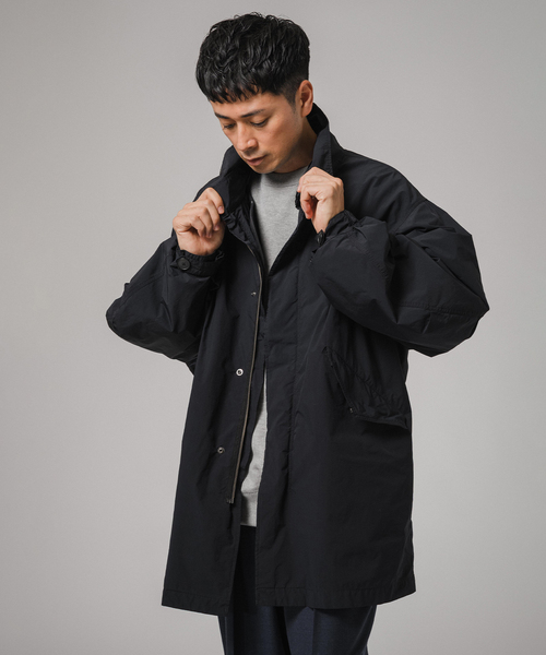ATON(エイトン) 別注 AIR WHEATHER SHORT MODS COAT（モッズコート