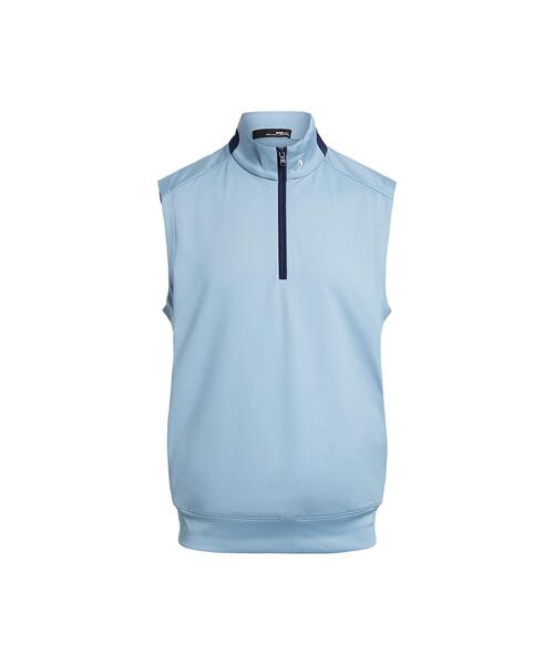 RLX GOLF ストレッチ ジャージー クォータージップ ベスト メンズ ポロ