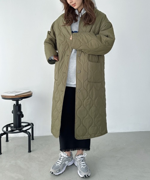 セール】POLO CHAMPS(ポロチャンプス)/キルティングノーカラー