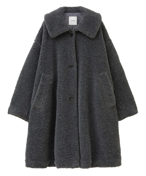 CLANE（クラネ）の「【CLANE/クラネ】VOLUME FLARE BOA COAT