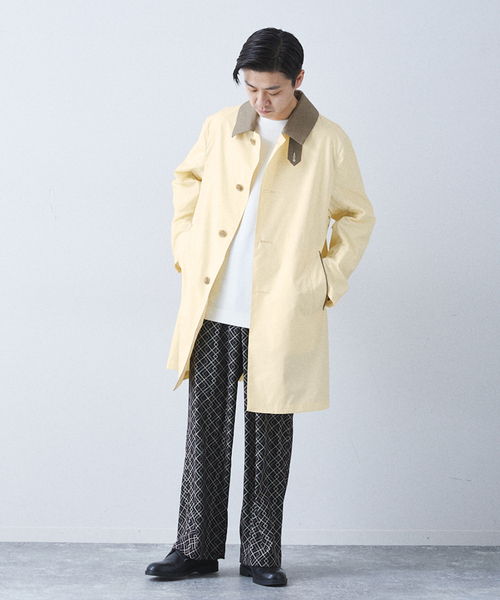 Traditional Weatherwear】別注 SELBY MID（ステンカラーコート