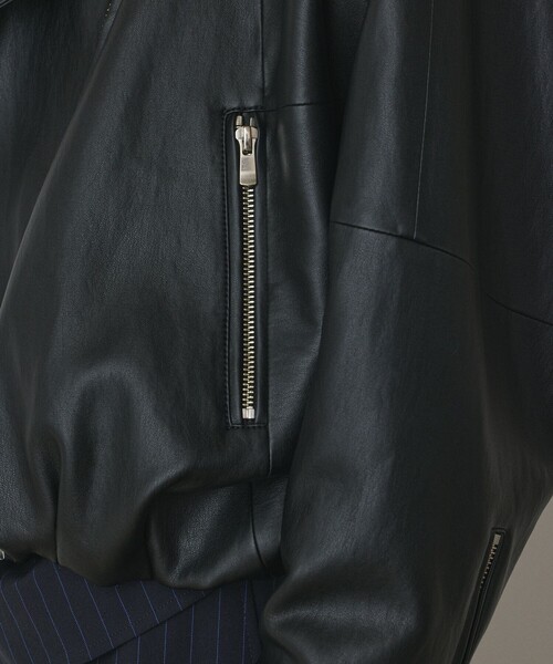 フェイクレザーライダース（ライダースジャケット）｜Diagram