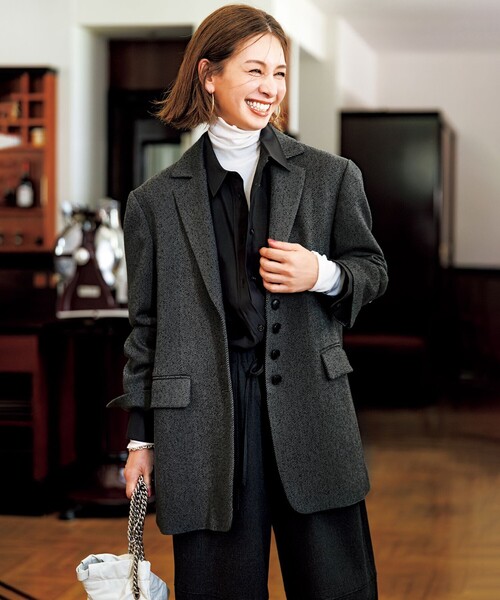 セール】リングツイード ジャケット（テーラードジャケット）｜UNFILO