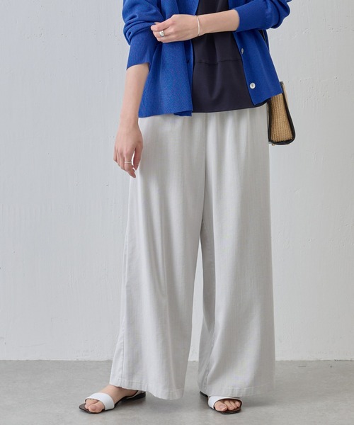 BEARDSLEY（ビアズリー）の「ウエストリブテンセルデニムパンツ