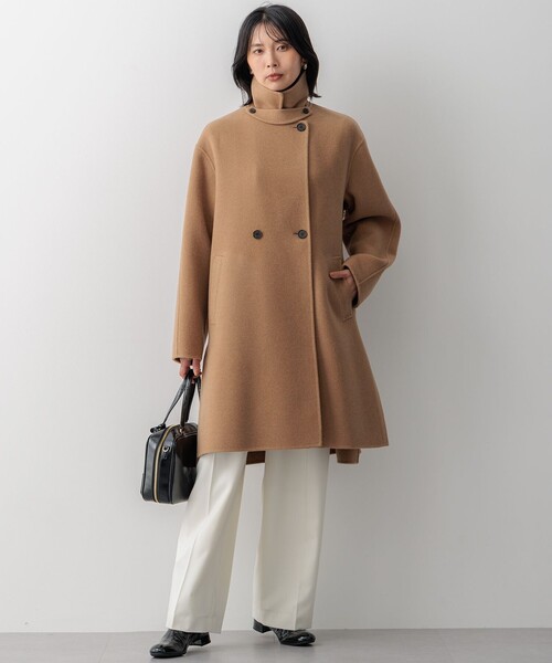 滝沢眞規子さん着用/Oggi掲載】MANTECOPure リバーコート（チェスター