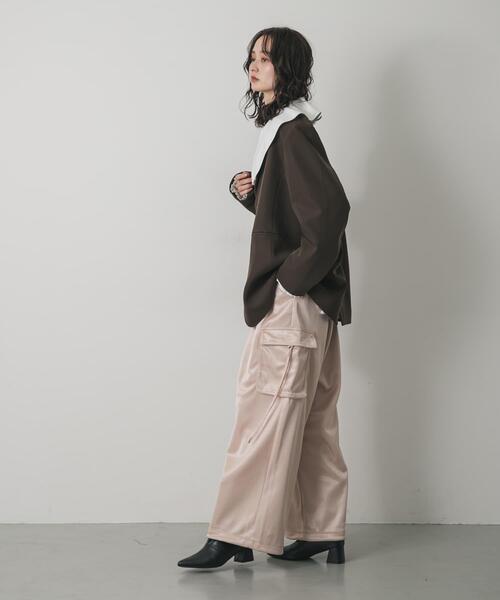セール】サテンカーゴパンツ（その他パンツ）｜SENSE OF PLACE by