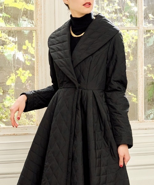 JENNE（ジェンヌ）の「フレンチシック キルティングフレアコート