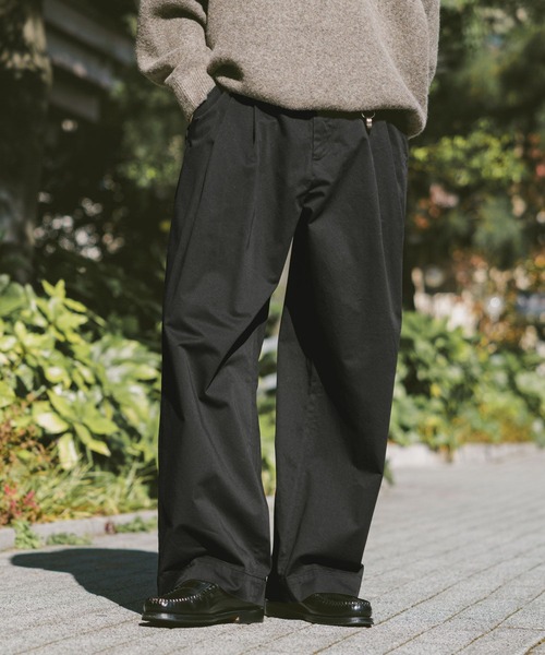 セール】2タック/コクーンチノパンツ（チノパンツ）｜RAGEBLUE