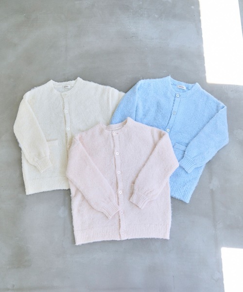 Shaggy knit cardie（カーディガン/ボレロ）｜Rose Muse（ロゼミューズ