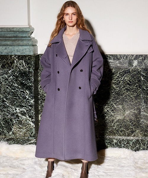 FRAY I.D（フレイアイディー）の「スタンドカラーダブルコート（その他