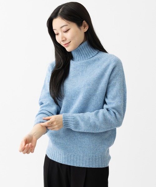 セール】Harley of Scotland レディース タートルネックセーター