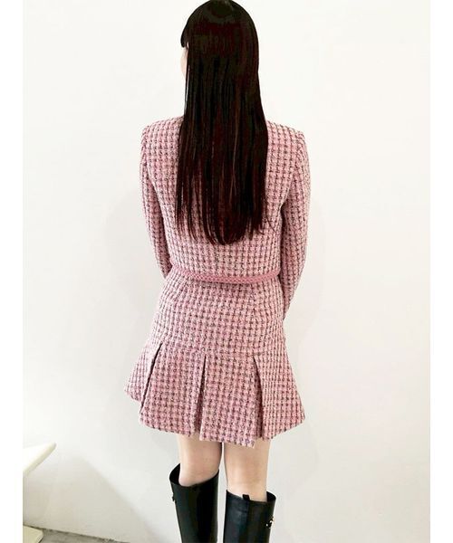 セール】ツイードタックミニスカート（スカート）｜LILY BROWN（リリー