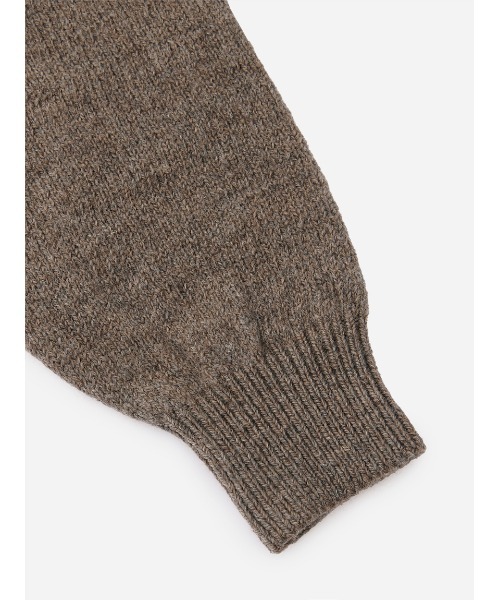 SOFTHYPHEN（ソフトハイフン）の「MA-1 MIX CARDIGAN（ニット/セーター