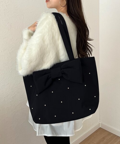 セール】ビッグリボントートバッグ（トートバッグ）｜prose verse