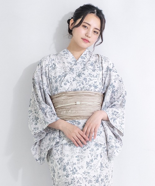 セール】2wayセパレート浴衣3点セット （上着＋ワンピース＋帯）（浴衣