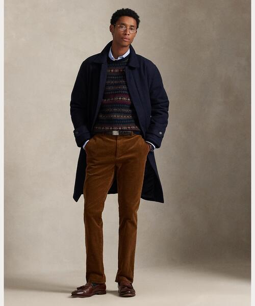 セール】Langdon ウール ウォーキング コート（ステンカラーコート