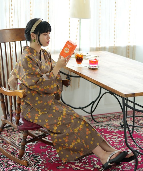 utatane（ウタタネ）の「【アデリアレトロ×ニコアンティーク】浴衣3点