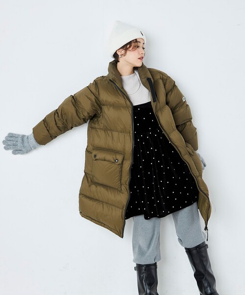 セール】【TAION×fredy emue】PACKABLE 別注ボリュームダウンコート