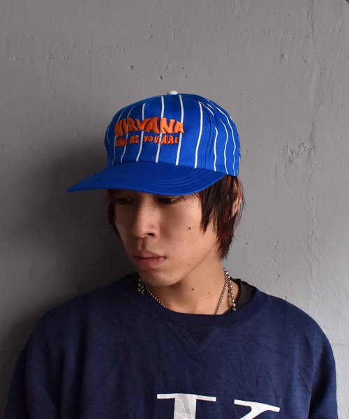 Nirvana nevermind stripe Capニルヴァーナ