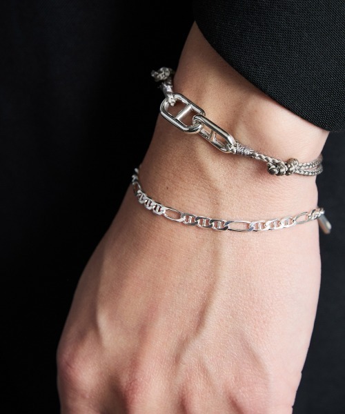 XOLO JEWELRY/ショロジュエリー] FIGARO GUCCI LINK ブレスレット -4MM