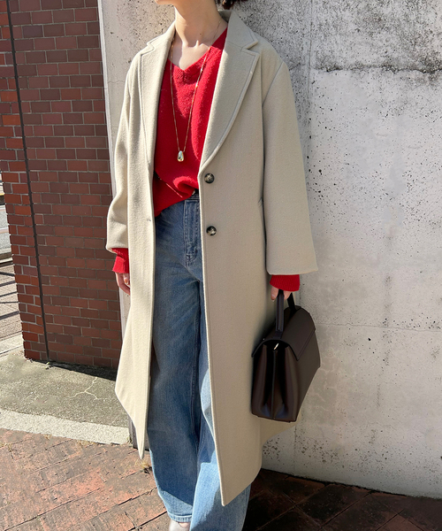 SLOBE IENA（スローブイエナ）の「ECO WOOL チェスターコート