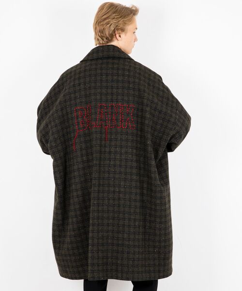 HYSTERIC GLAMOUR チェスターコート チェック HYSTERIC GLAMOUR