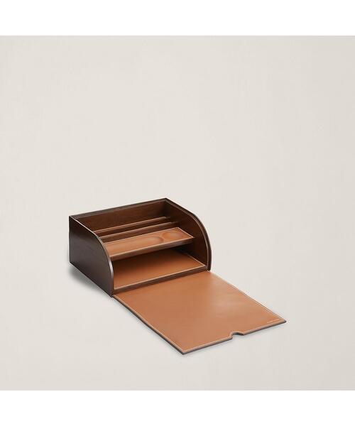 Brennan レザー ライターズ ボックス（ステーショナリー）｜POLO RALPH