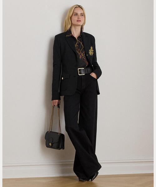 セール】ブリオン ダブルニット ジャカード ブレザー（テーラード