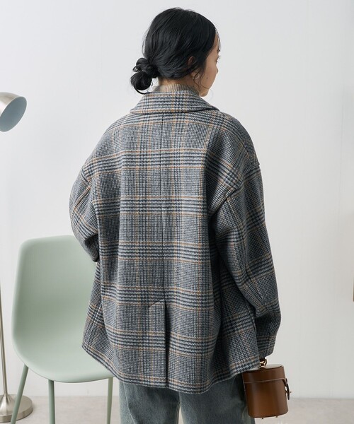 ⭐️プリーツプリーズオーチューブグレーチェック極美品